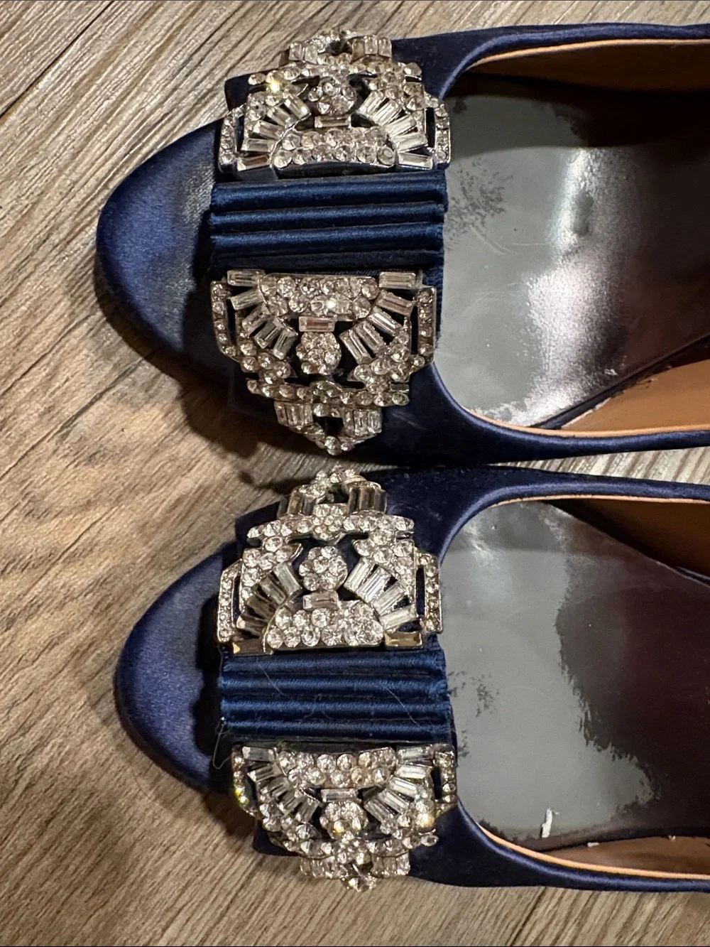 Badgley Mischka elegant navy